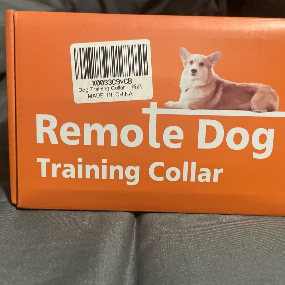 Remote training collar for dogs